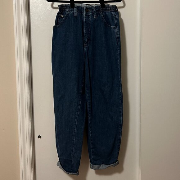 Lee Relaxed Fit Side Elastic Jean - Dark Denim, Size 8 Short - Picture 2 of 8